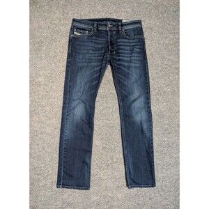 Diesel SafadoJeans Mens 31 (32x30) Slim Straight Button Fly Denim
